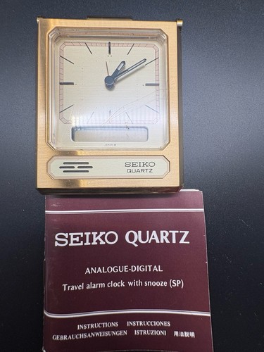 Seiko quartz reisewecker - seiko,