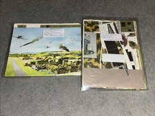 Vintage WWII Papiermodell Sets