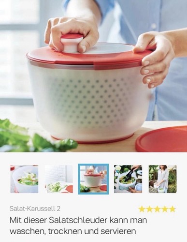 Tupperware salatschleuder - tupperware,