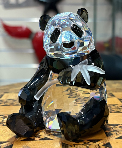Swarovski crystal clear panda - clear,