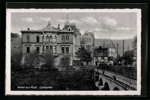 Ansichtskarte letmathe hotel - letmathe,,