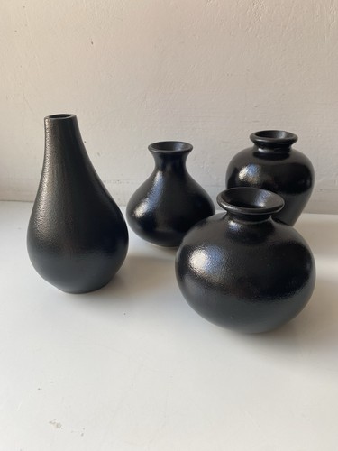 Keramik deko mini vasen set - keramik,