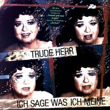 Trude Herr - Ich Sage Was Ich Meine LP (VG+/VG+) '