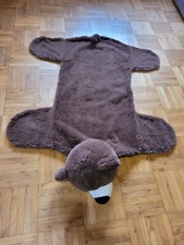 Teppich Bär Bettvorleger Kinder Kuscheldecke Kinderteppich Spielteppich