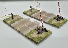 Märklin Z 8992 elektrischer Bahnübergang  mit Halbschranke aus Anlagenrückbau 