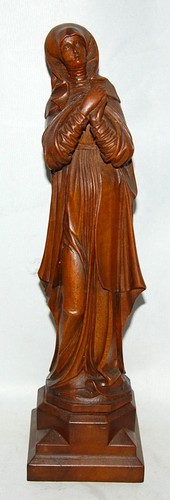 Holzfigur nürnberger madonna - holzfigur,