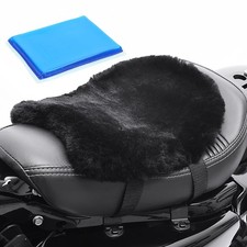 Lammfell Sitzkissen mit Gelpad Motorrad LG14 Gelkissen 32 x 27 cm gebraucht