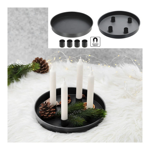 Adventskranz kerzenhalter aus - kerzenhalter,