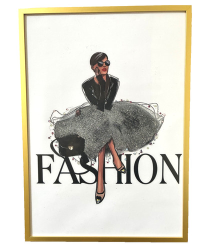 Fashion lady glitzer liquid - lady,