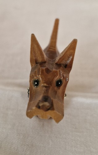 Kleiner hund aus holz scottish - kleiner,