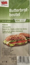 1x Butterbrotbeutel