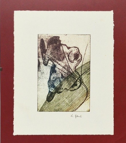 Lithographie steindruck - lithographie,