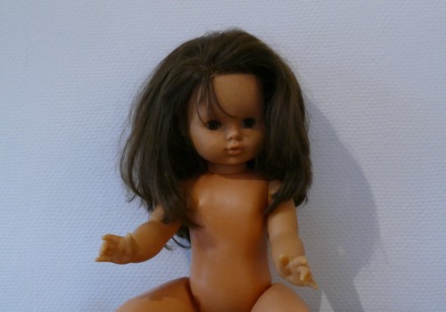 Puppe jahre braune haare - er,