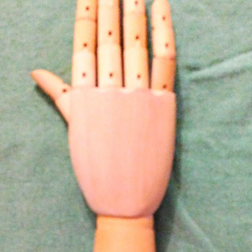 Gelenkige holz hand - gelenkige, holz-hand