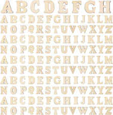 Holzbuchstaben Set 200 Stück