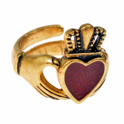 Claddagh fingerring mit - claddagh,