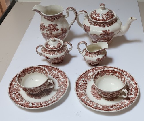 Copeland spode rhine - rhine, brown