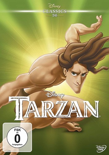 Dvd walt disney tarzan - tarzan, (disney