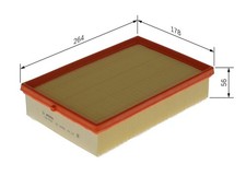 Bosch F 026 400 693 Luftfilter