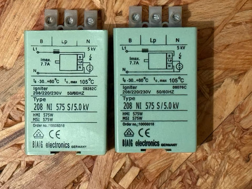 Mac 575 igniter - |, 2