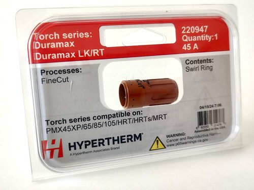 Hypertherm swirl ring - hypertherm, finecut