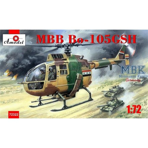 Amodel am72322 mbb 105 - bo-105, gsh