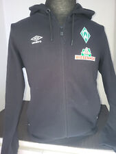 Bundesliga:SV Werder Bremen Kapuzen-Jacke Umbro Gr.M Teamwear Training no Trikot