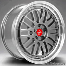 18 Zoll K2 Stufentiefbett Alufelgen 8x18 5x100 ET30 in platingrau für Skoda VW