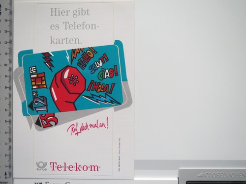 Aufkleber sticker telekom - aufkleber,