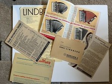 1951 Lindberg München Faltprospekt Hohner Akkordeon Brief Preise Reputation 