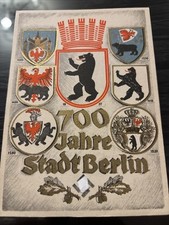 Gel. Postkarte, 700 Jahre Berlin , UnGelaufen,