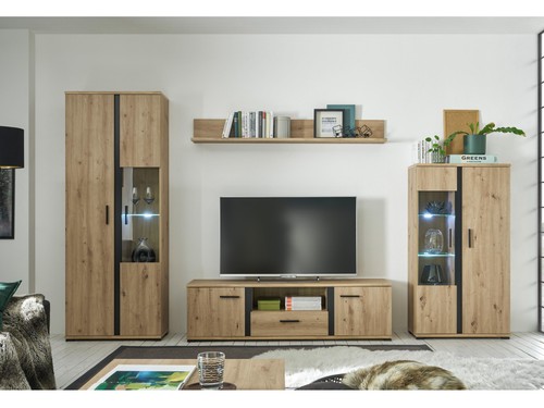 Wohnwand kendall artisan eiche - artisan,