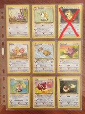 Pokemon Karten Sammlung Base