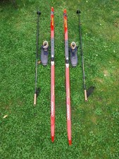 Skier SET Langlauf - Supercap inkl. Ski-Stöcker und Schuh Größe 43 Salomon