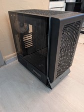 Thermaltake Ceres 300 TG ARGB Case - LCD-Panel-Kit u. ARGB Aio Corsai & Netzteil