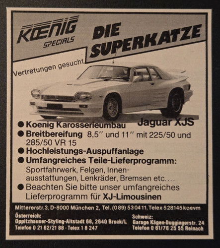 Jaguar xjs koenig tuning - 26.,