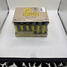 Clipper Feuerzeuge in gelb von