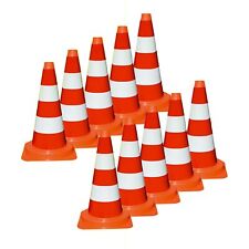 10x Schake Leitkegel 500mm – Warnkegel Pylonen Warnleitkegel Verkehrsleitkegel