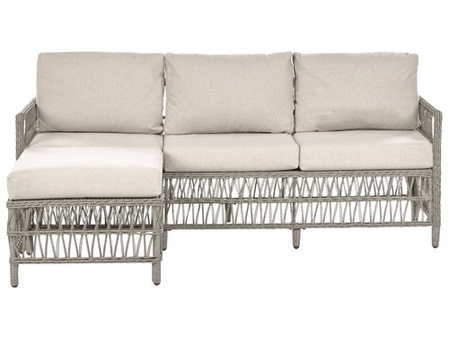 Sitzer gartensofa polyrattan - 3-sitzer,
