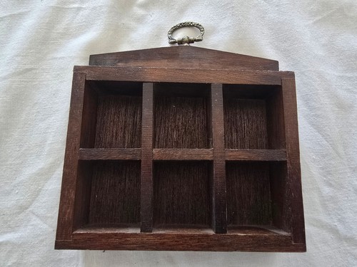 Setzkasten vintage holz - setzkasten,,