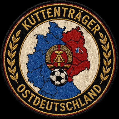Aufnäher fußball patch ddr - aufnäher,