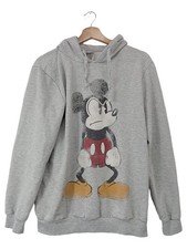 Disney C&A Damen Kapuzenpullover Hoodie Grau XL Casual Mickey Mouse