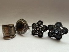 4er Set Vintage Ringe | Boho