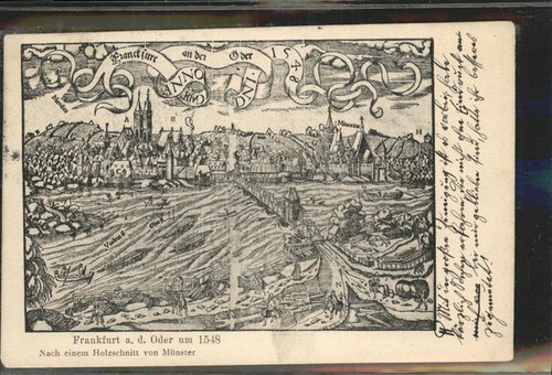 Frankfurt oder ansicht von - frankfurt,