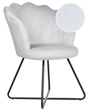 Sessel Muschel-Design Samt