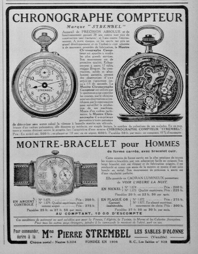 Pressewerbung 1926 chronograph - 1926,