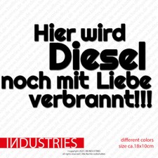 Hier wird diesel noch - hier,