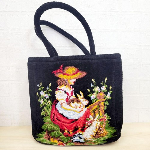 Feiler chenille tote bag - feiler,