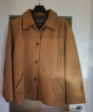 Lederjacke, Damen, Eddy  Bauer, Gr. XXL, hellbraun