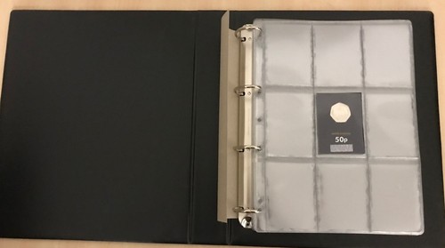 Loseblatt münzalbum mit - loseblatt, 5